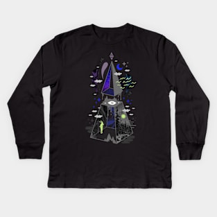 Pyramid Scheme Kids Long Sleeve T-Shirt